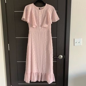 Orange Creek flutter sleeve dress